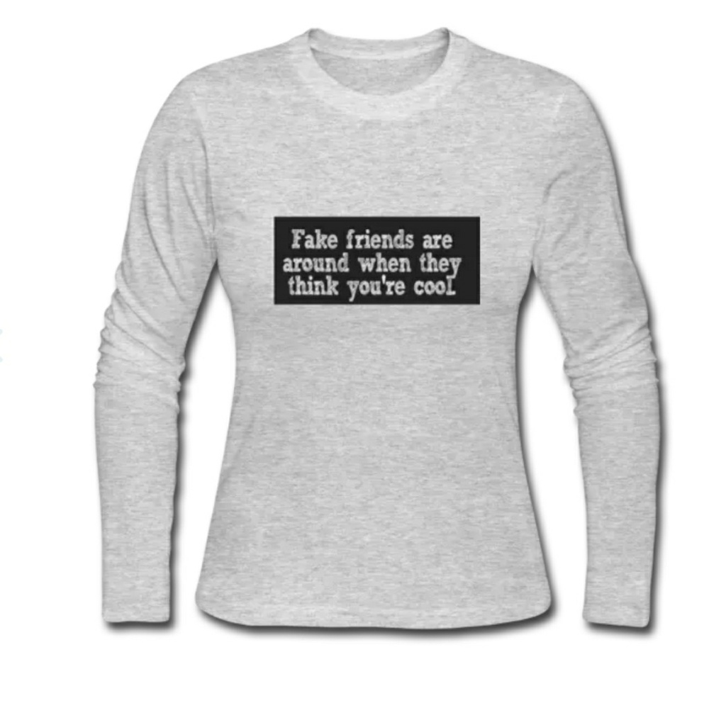 Womens long sleeve jersey t-shirt